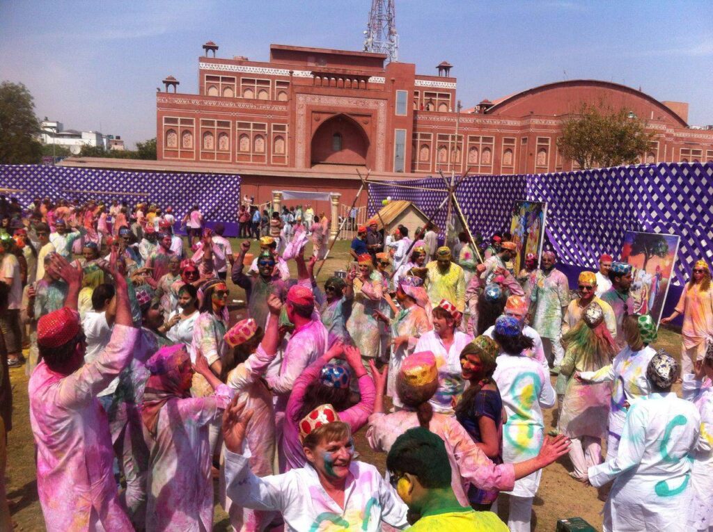 Holi in Agra