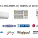 Best AC brands in India 2023