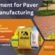 cement for paver block manufacturing