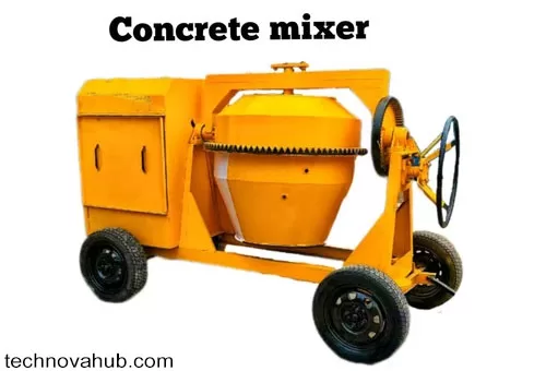 Concrete mixture machine